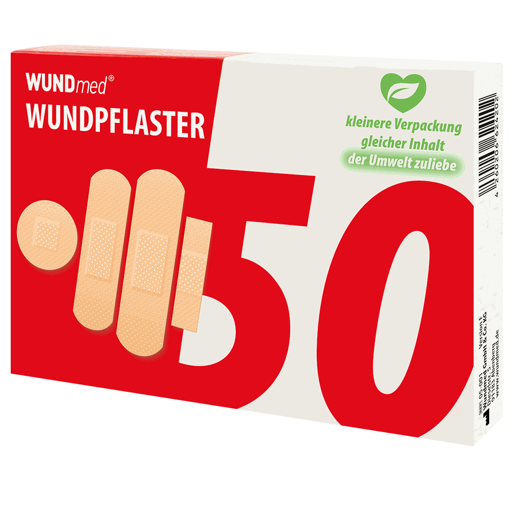 Wundmed Wundpflaster Allround in 4 Grössen - 50Stk
