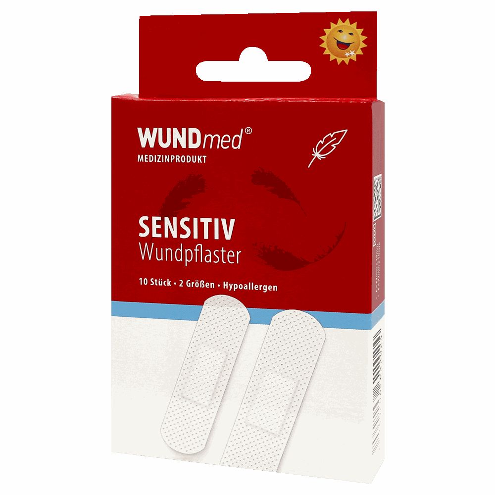Wundmed Wundpflaster sensitive in 2 Grössen - 10Stk