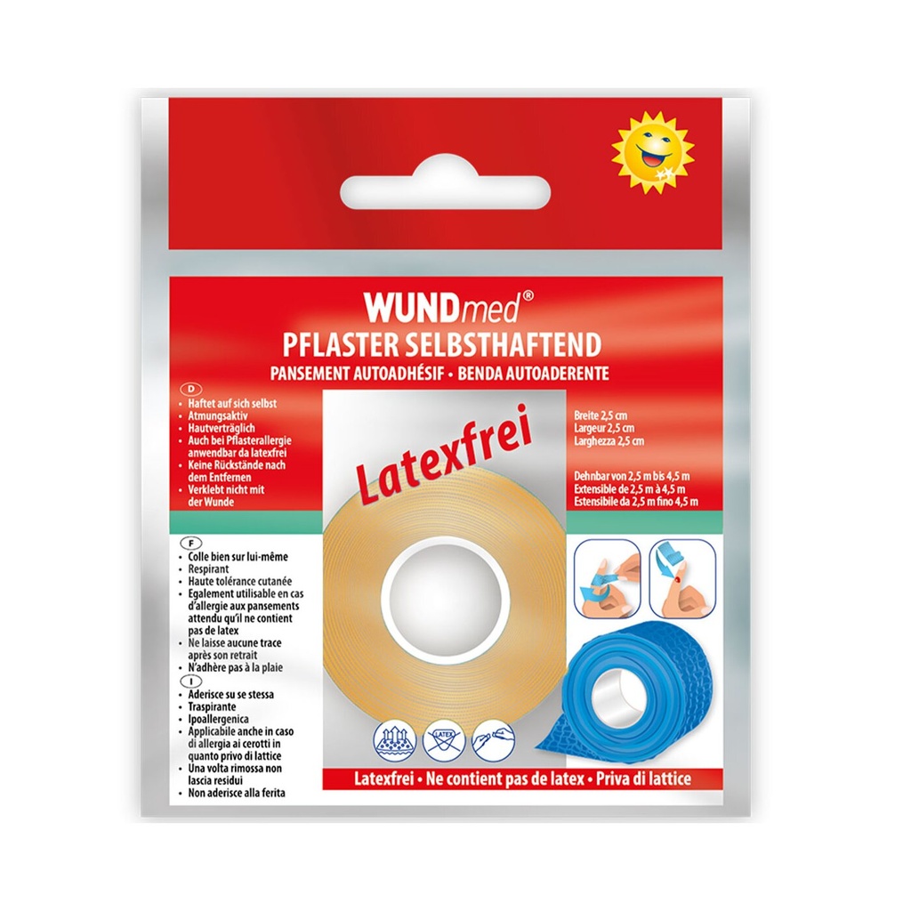 Wundmed selbsthaftende Pflasterverbände - beige