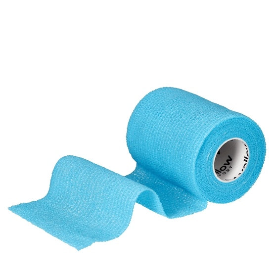 Kohäsive selbsthaftende Fixierbinde 7.5cmx4.5m, - hellblau