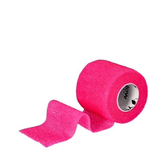 Kohäsive selbsthaftende Fixierbinde 5cmx4.5m, - neonpink