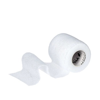 Kohäsive selbsthaftende Fixierbinde 5cmx4.5m, - weiss