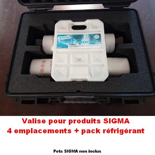 Morin Kühltransportkoffer für SIGMA Produkte - 4 Steckplätze