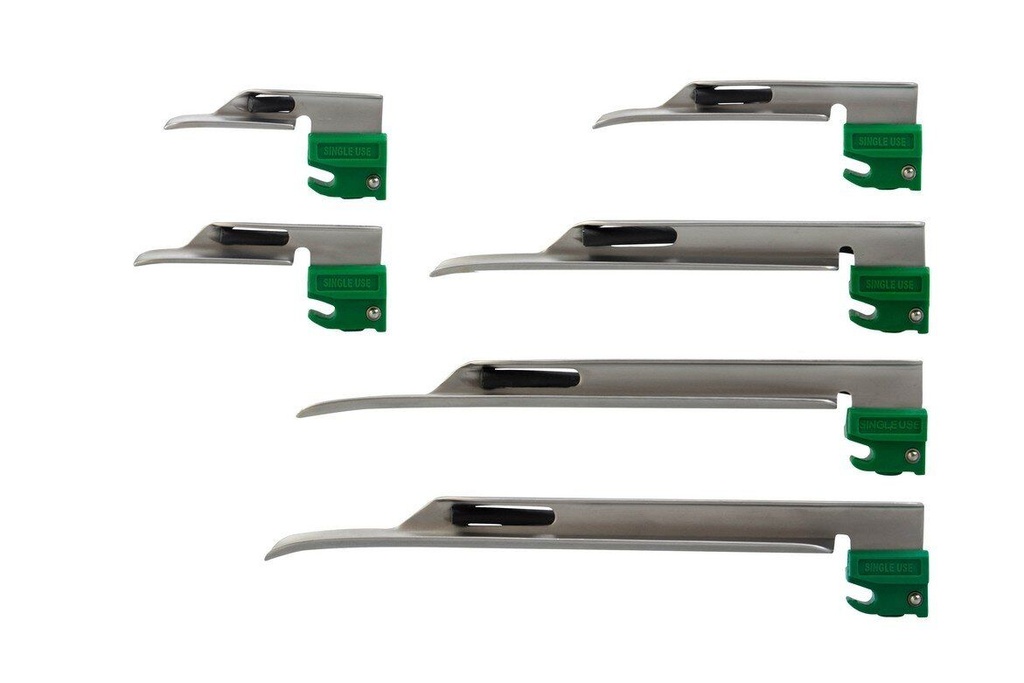AEROtube Einweg-Kaltlichtspatel Edelstahl, Miller - Gr.1