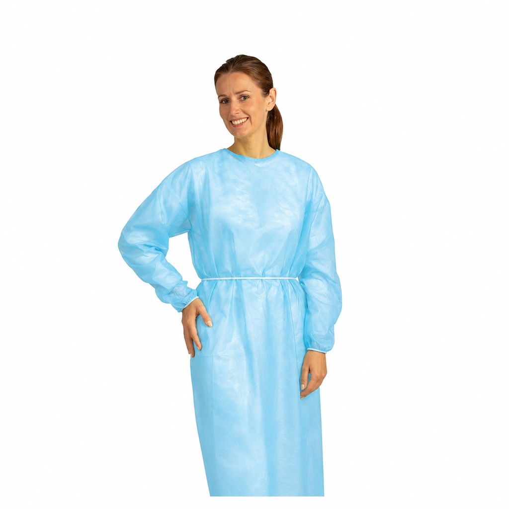 Schutzkittel beschichtet - blau