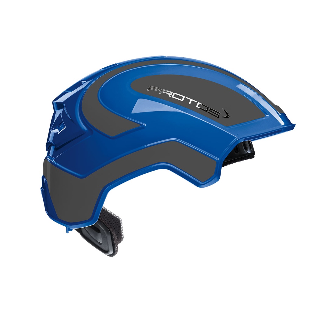 Protos Integralhelm und Rettungsdiensthelm - grau/blau