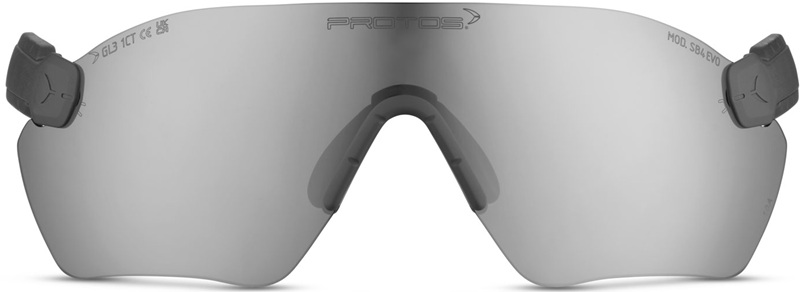 Protos Integral Schutzbrille - grau-verspiegelt