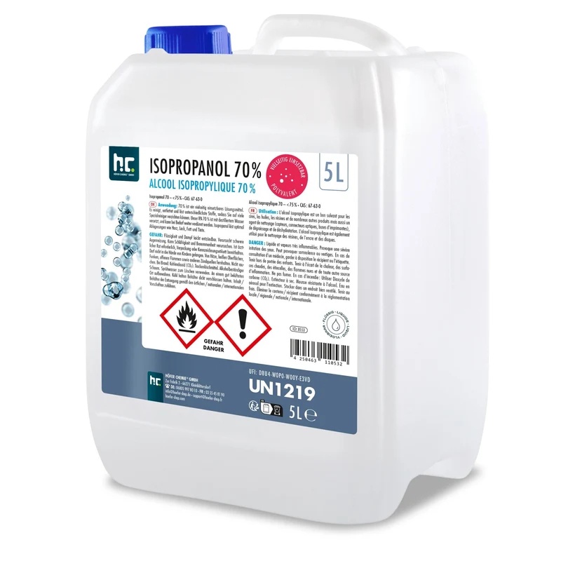 Isopropylalkohol 70% IPA - 5L