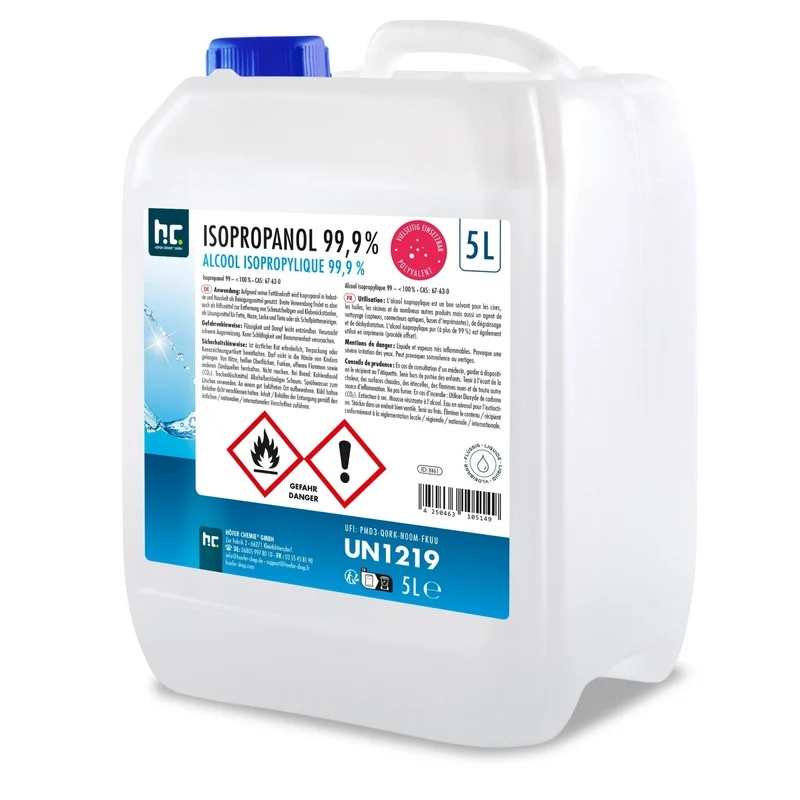 Isopropylalkohol 99% IPA - 5L