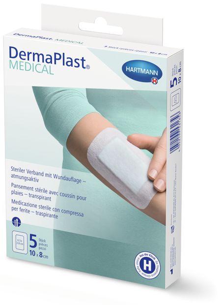 DermaPlast Medical Vliesverband - 5cm - 7.2cm