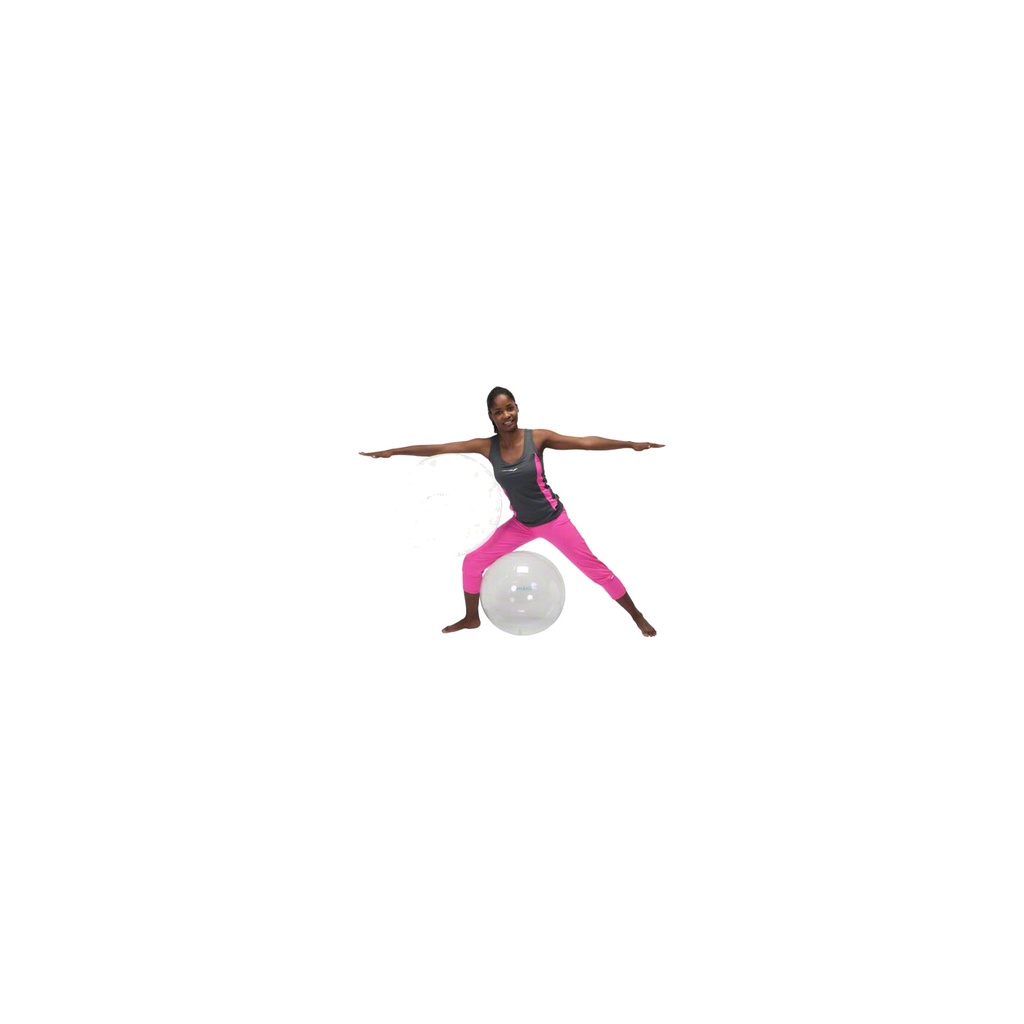 Opti-Ball Gymnastikball - transparent - ⌀55cm