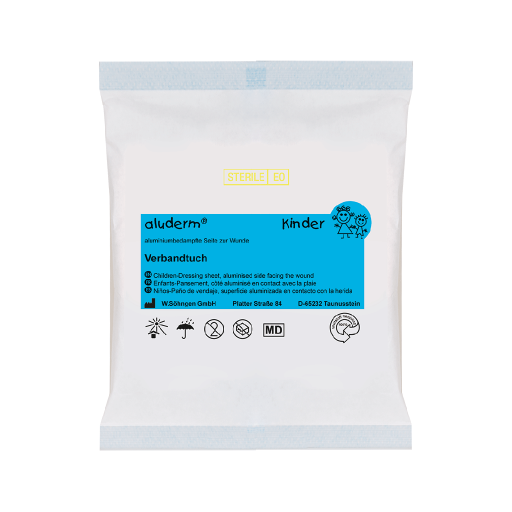 Söhngen aluderm Verbandtuch - Kind - 25cm - 30cm