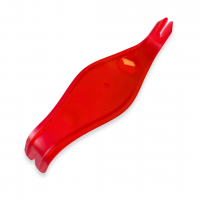 Zeckenhebel mit Lupe - rot