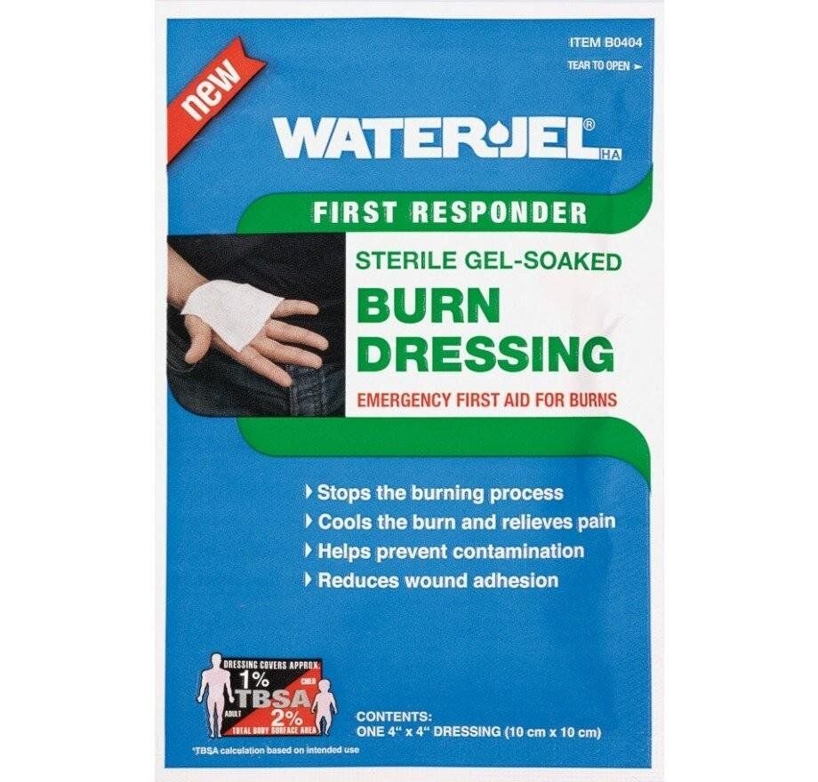 WaterJel HA First Responder Kompresse - 10cm - 10cm