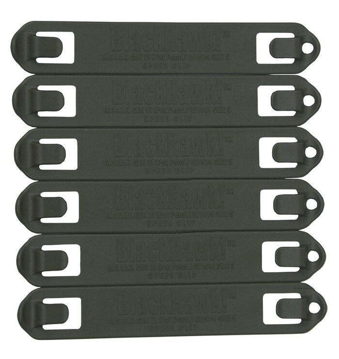 Blackhawk Speedclips Molle 5 - schwarz