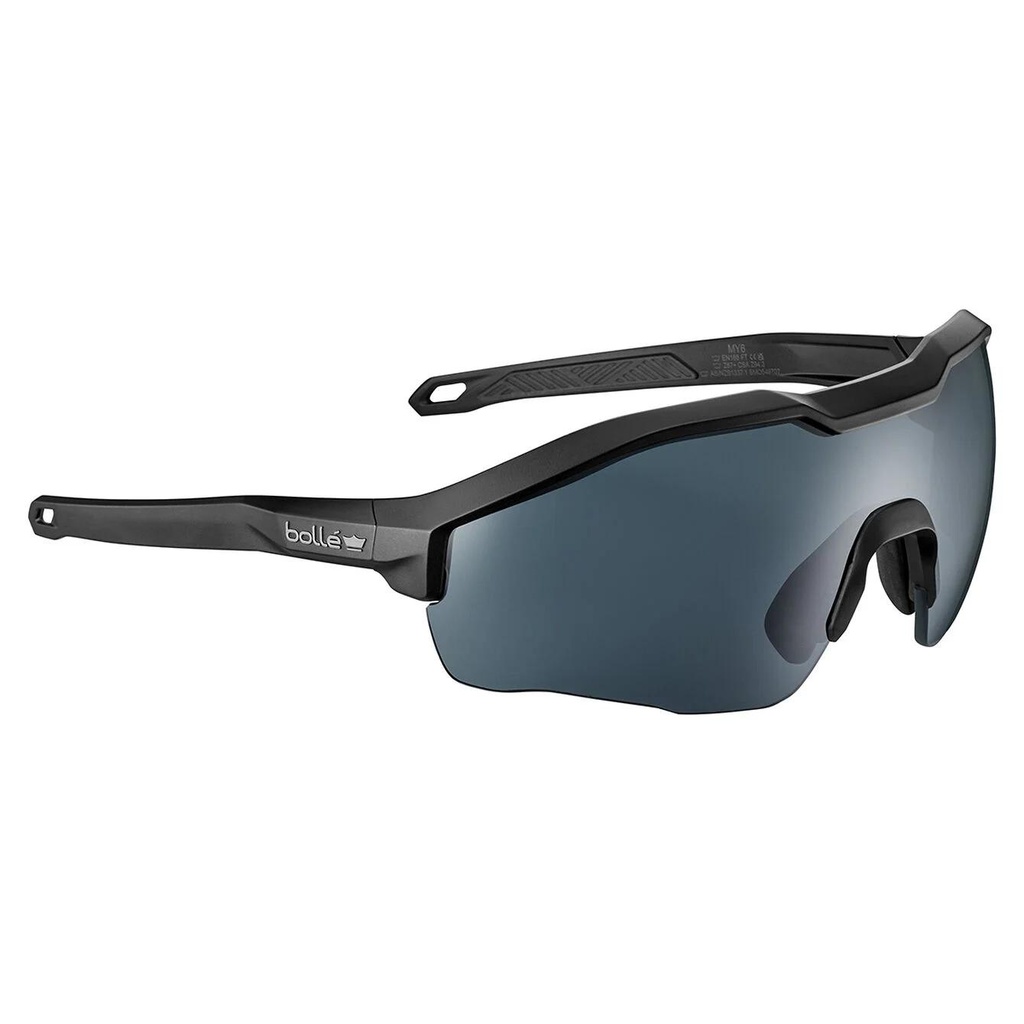 Bollé MY6 Einsatz-Schutzbrille Platinum - smoke