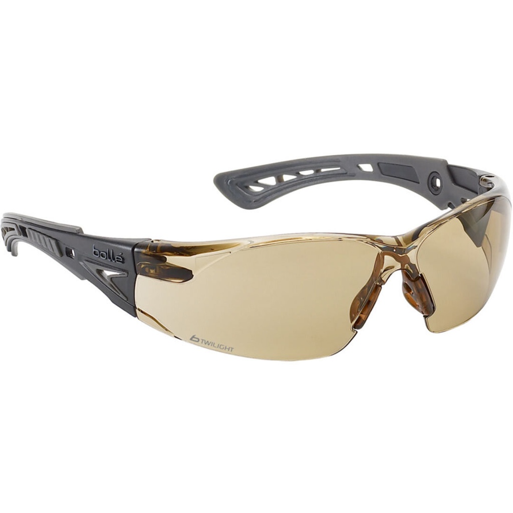 Bollé Schutzbrille Rush Plus - grau - bronze
