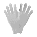 Baumwoll-Handschuhe weiss, 12 Paar