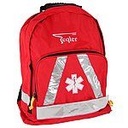 Notfallrucksack 3M, rot. leer