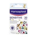 Hansaplast Kids Sensitive, 6x7cm, 10 Strips