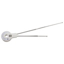 Goniometer - 180 Grad ausziehbare Schenkel mit Vergrösserungslinse
