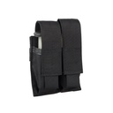 Blackhawk CQC Magazinetui Doppelreihig Pouch Cordura 9mm, schwarz
