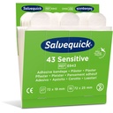 6943 Salvequick Sensitive Pflaster, 43Stk