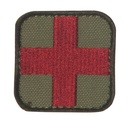 Condor Medizinkreuz mit Klett 6er Pack Coyote/Rot