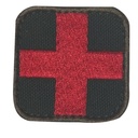 Condor Medizinkreuz mit Klett 6er Pack Schwarz/Rot