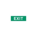 Everglow Rettungszeichen Aufkleber Textschild "EXIT" 10.5X30cm