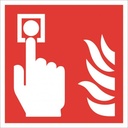 Everglow Rettungszeichen Schild Brandmelder ASR A1.3 ISO 7010-F005