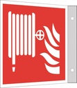 Everglow Rettungszeichen Fahnenschild Löschschlauch