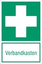 Everglow Rettungszeichen Schild Verbandkasten ASR A1.3 ISO 7010-E003
