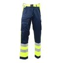 Rescuewear Unisex Hose Dynamic Hi-Vis Klasse 1 navyblau/neongelb 48