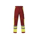Rescuewear Einsatzhose EN 20471 Klasse 1 gelb/rot 44