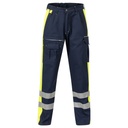 Rescuewear Einsatzhose navyblau/neongelb 27 / 54