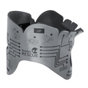 Rhino Rescue Halskrause faltbar grau
