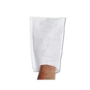 Einmal-Waschhandschuh weiss, Molton
