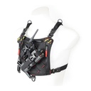 Dimatex Thorax Funkgeräthalter schwarz