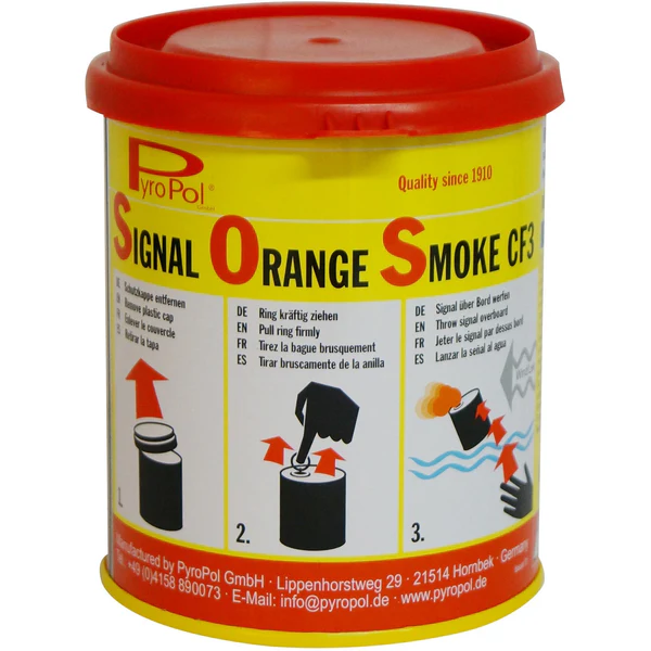 Rauchsignal orange