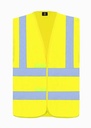 Korntex Warnweste mit vier Reflexstreifen