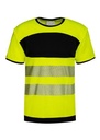 Korntex EOS Hi-Vis T-Shirt mit schwarzer Brustpartie