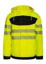 Korntex EOS Hi-Vis Parka mit schwarzer Brustpartie