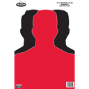 Zielscheibe 3er Silhouette 30x45cm