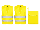 Korntex Warnwesten KFZ Duo Pack EN 20471