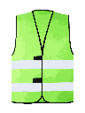 Korntex Funktionsweste mit schwarzem Saum